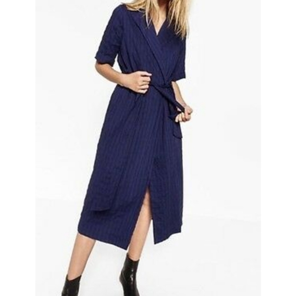 Zara Dresses Zara Wrap Dress Poshmark